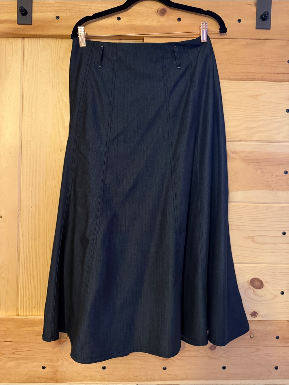 Classic Worthington Black A-Line Women's Skirt